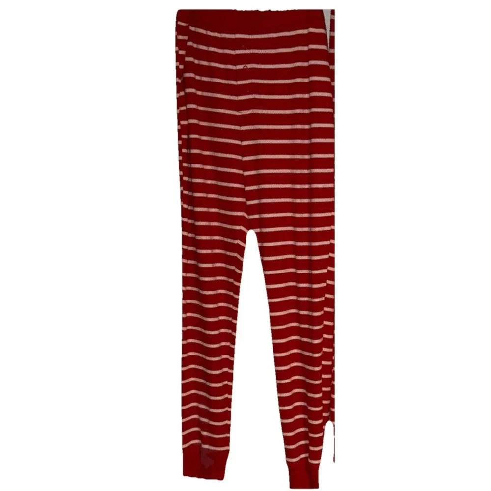 Target Wondershop Red/White Striped Pajama Pants Large Holiday Christmas Bottoms